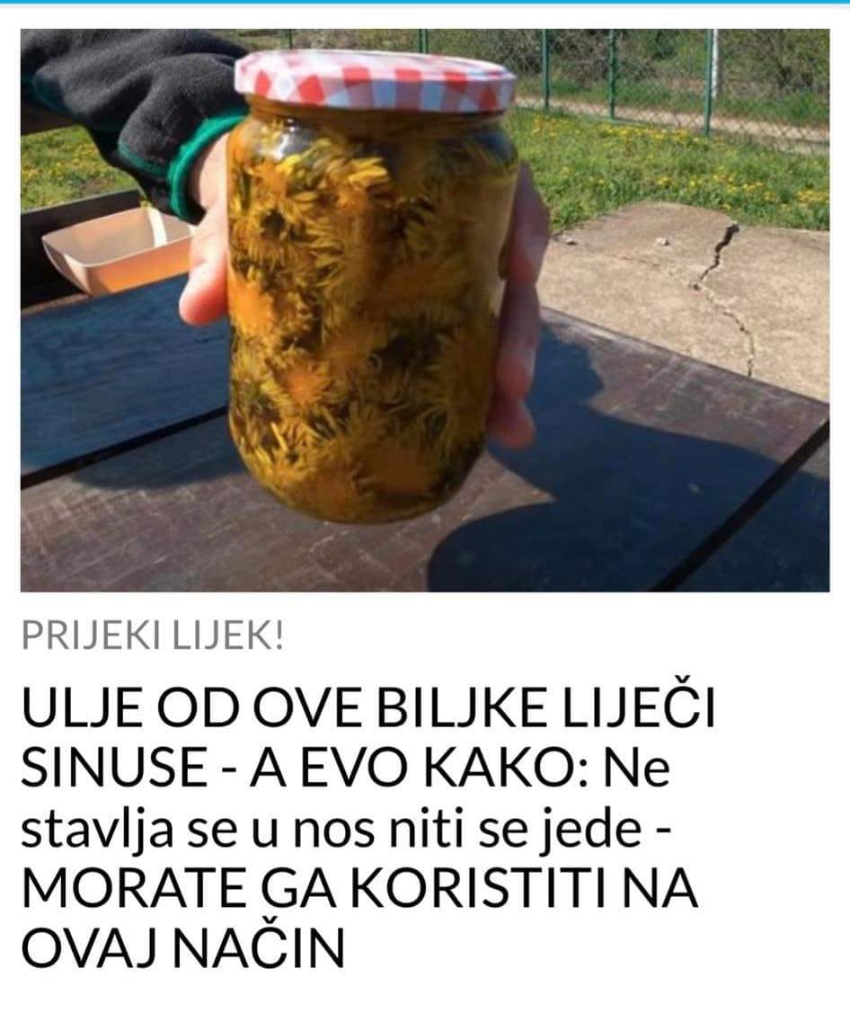 POGLEDAJTE KOJE ULJE LIJECI SINUSE