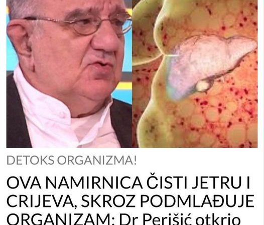 Dr Perišić otkrio prijeki lijek